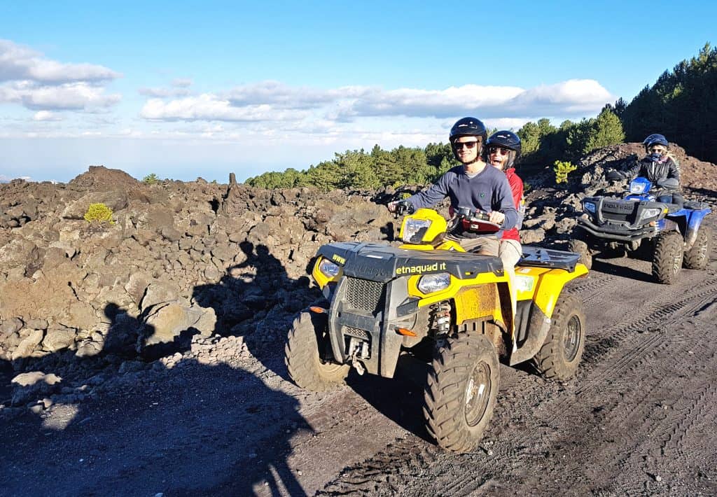 Quad tour Etna Nord 2 ore – Pineta Ragabo