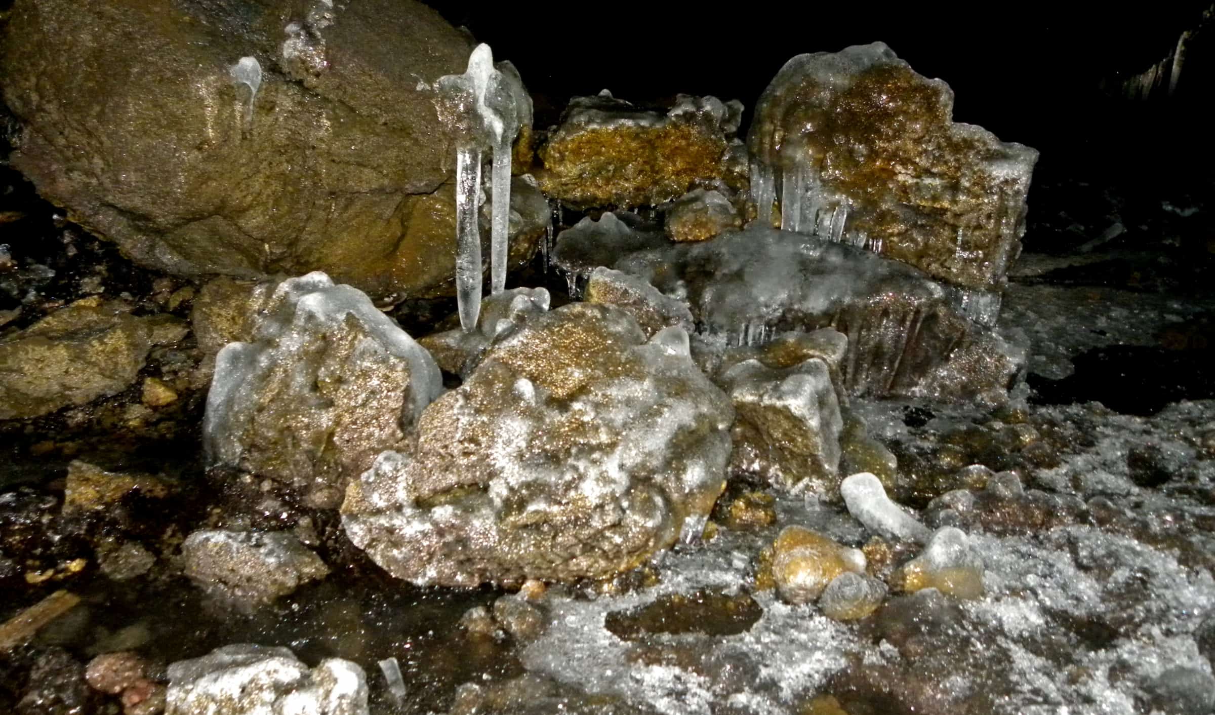 ghiaccio grotta del gelo