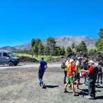 Etna vulcano - gente trekking escursioni Etna