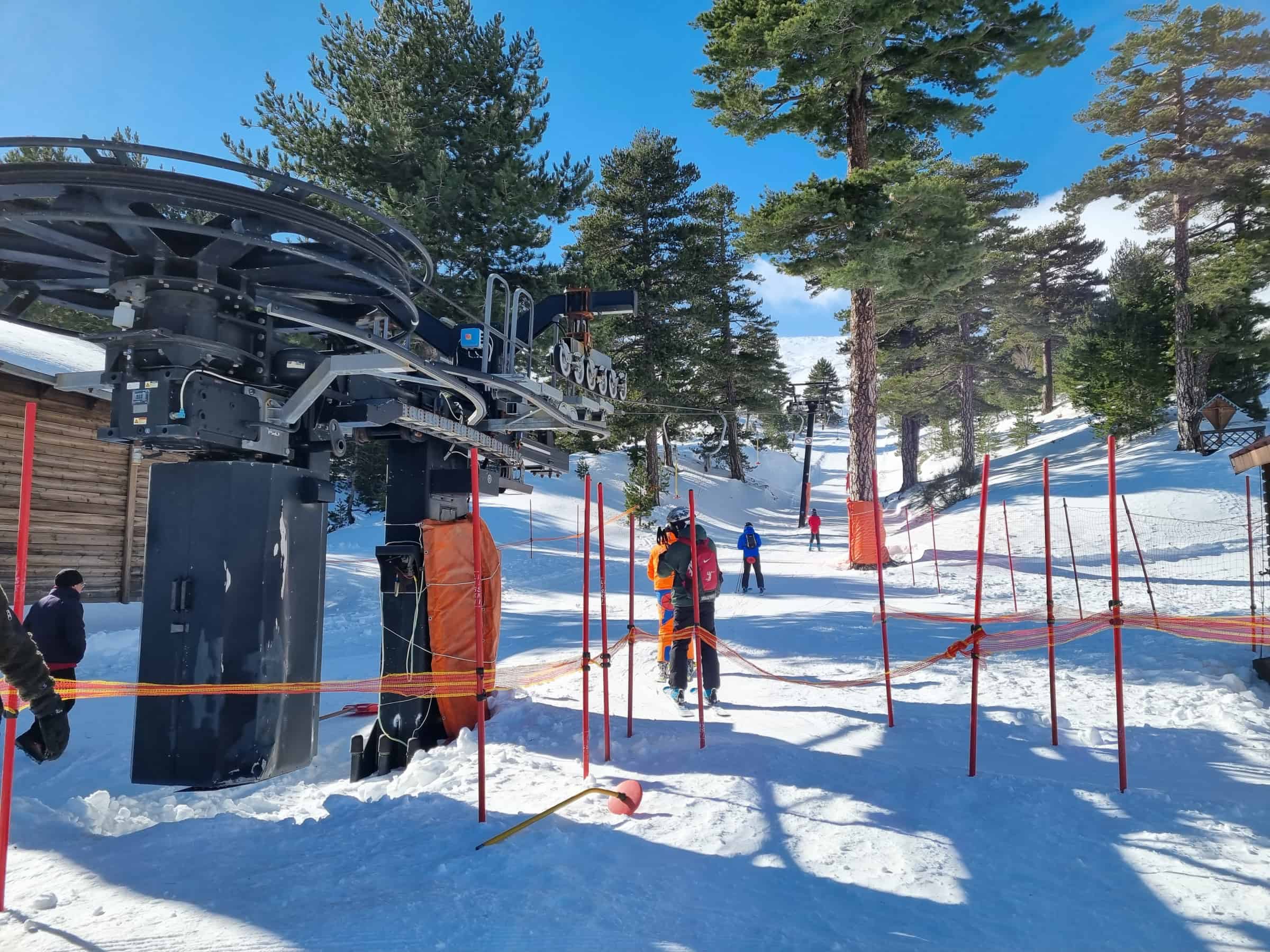 ski lift monte conca etna nord