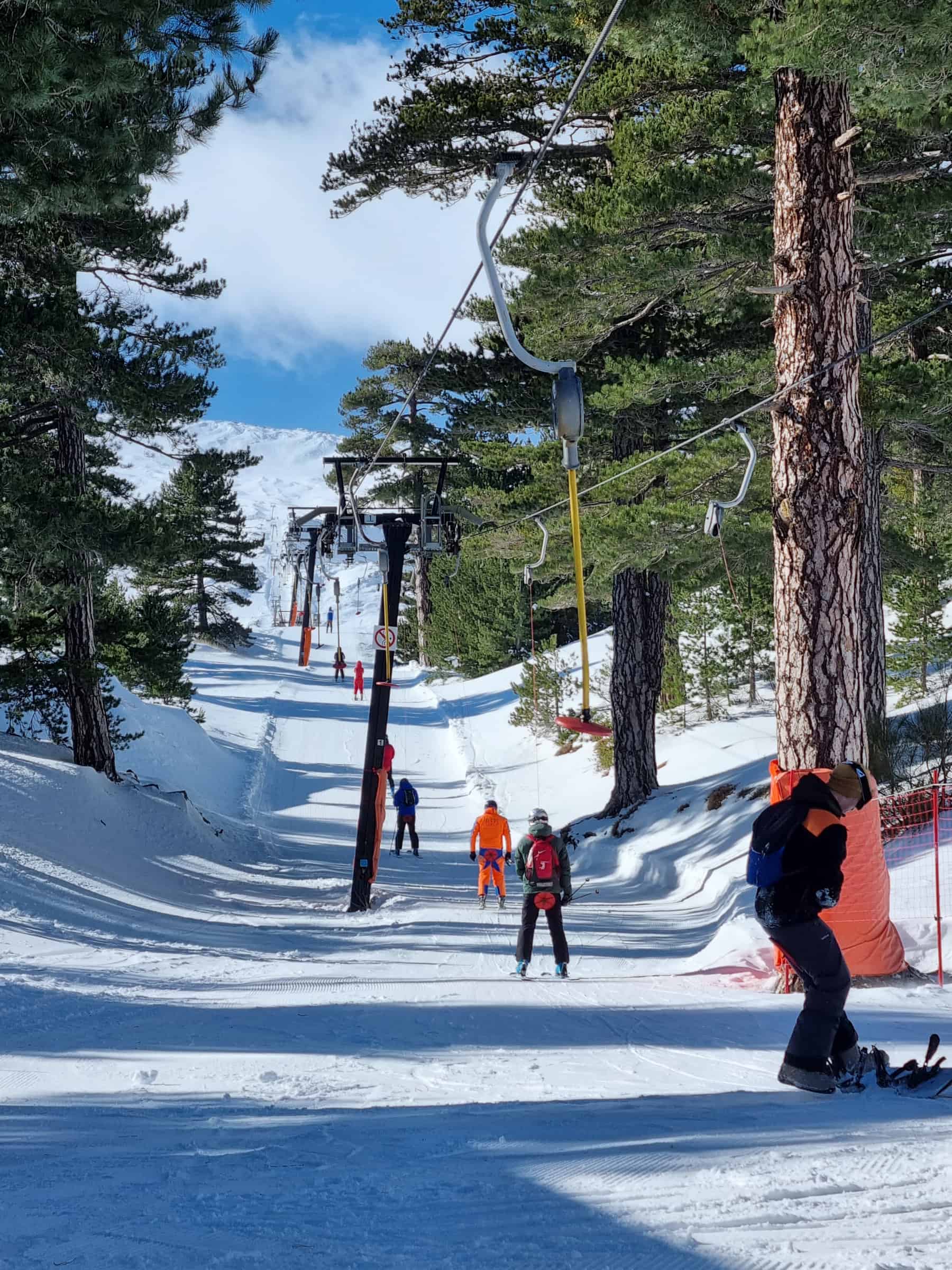 ski lift monte conca etna piano provenzana