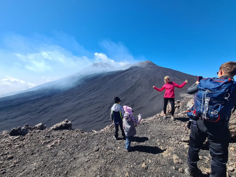 Sommet du cratère nord de l'Etna, 2900 m