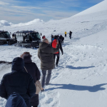 Gatto delle nevi Etna Sud - escursione Etna vulcano inverno neve