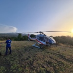 Elicottero Etna tour tramonto