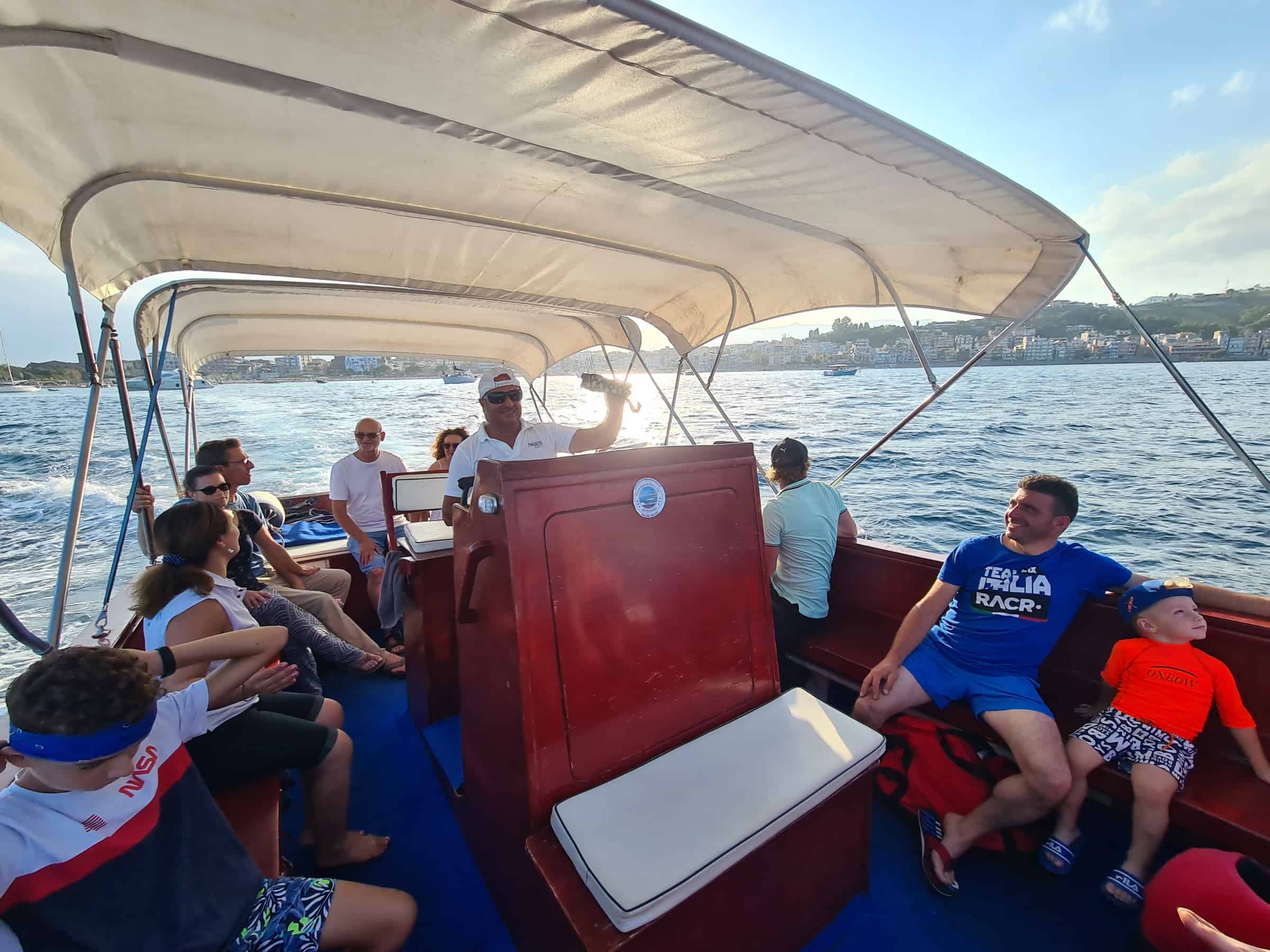 Giro in barca Taormina Giardini Naxos