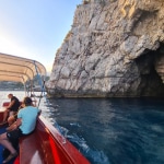 Grotta azzura giro in barca tramonto