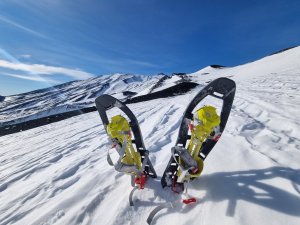 Neve Etna ciaspole