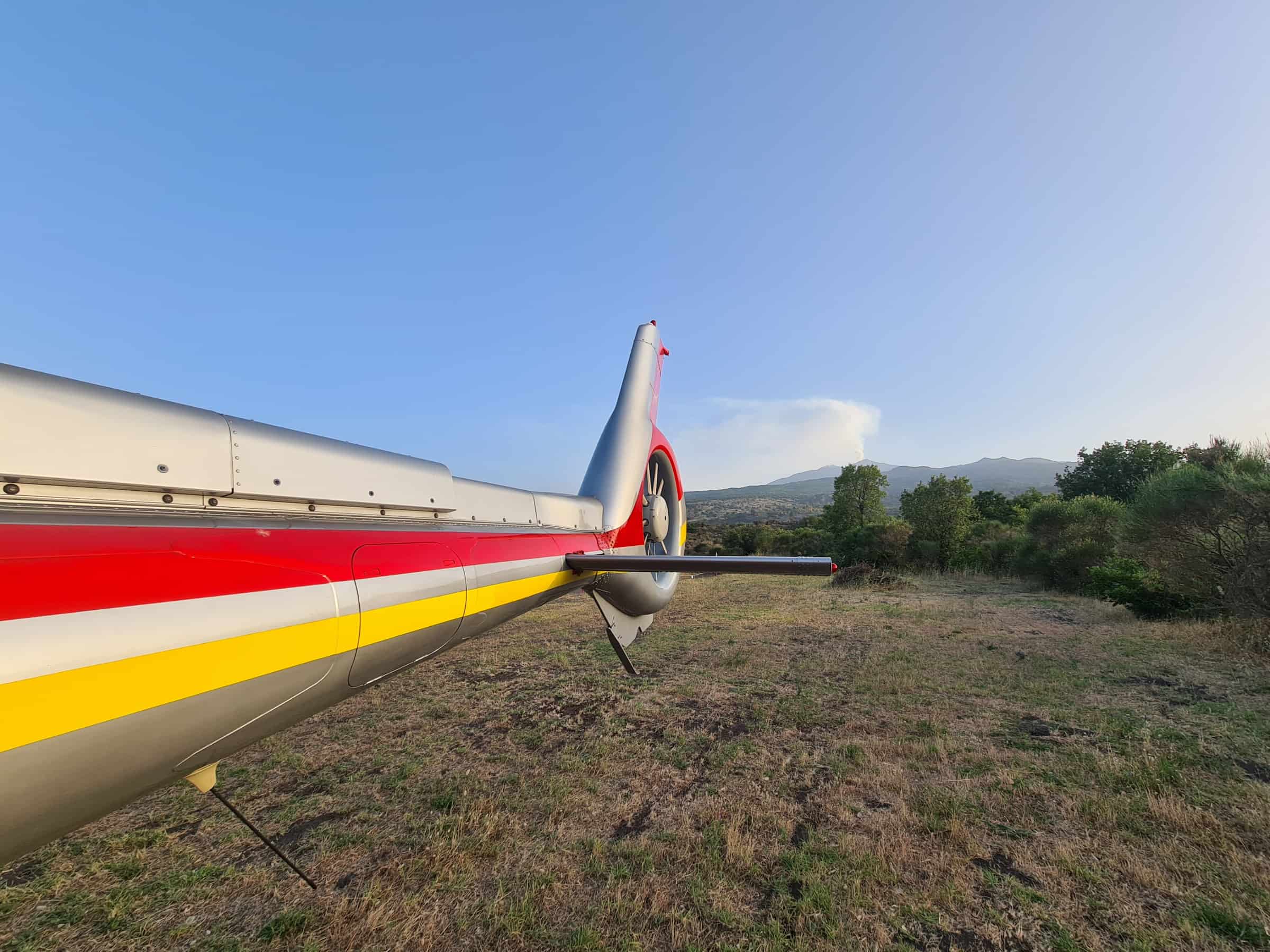 Vulcano Etna elicottero tour