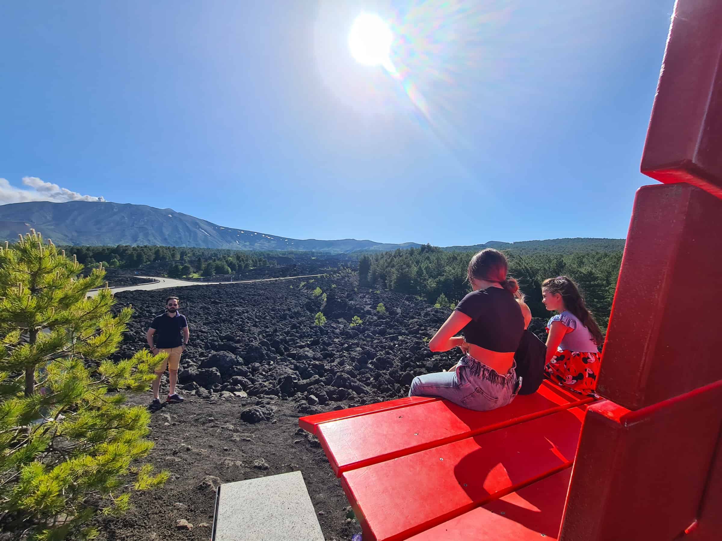 Vista Etna Big Bench - Panchina Gigante