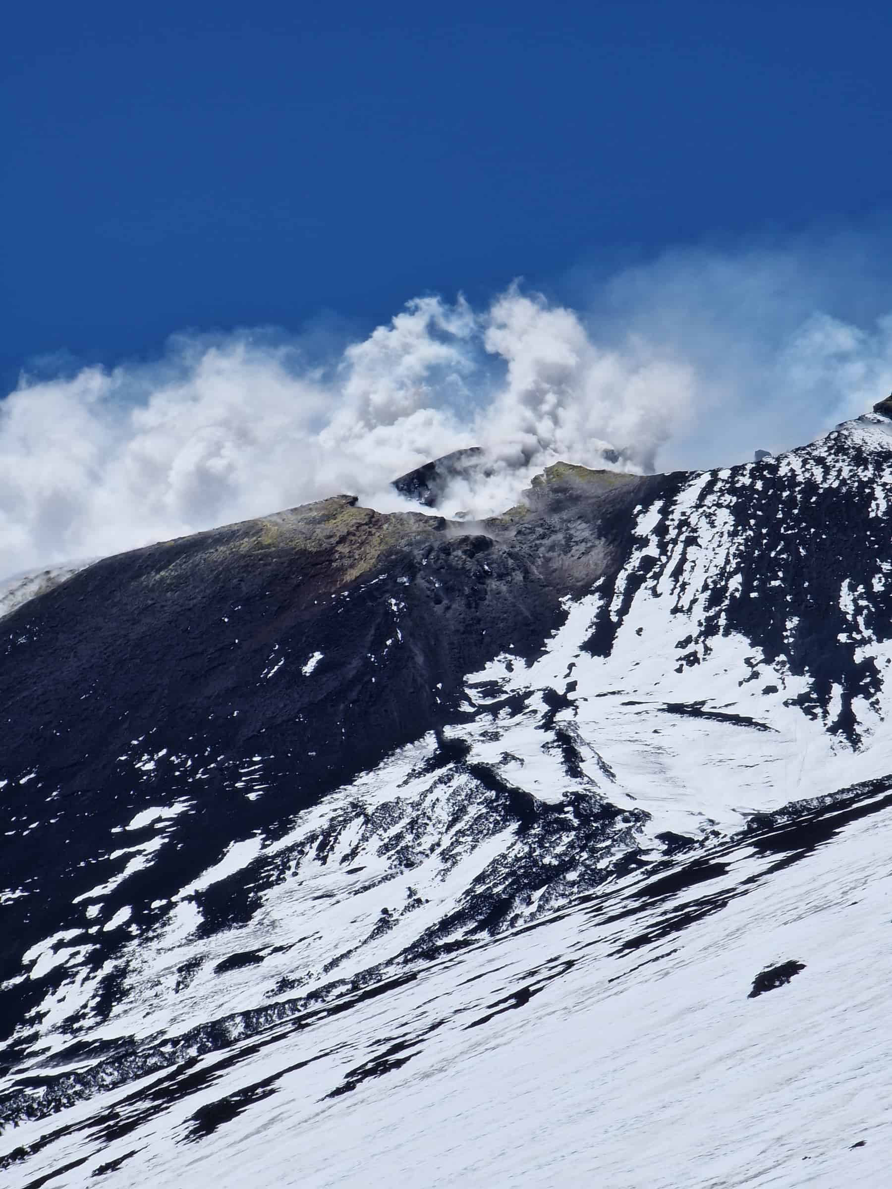 Crateri sommitali Etna Nord top crater