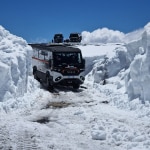 Guidare 4x4 top Etna Nord neve