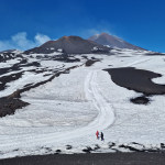 Trekking Etna Sud inverno neve