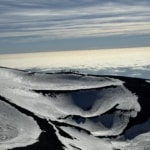 Trekking Etna inverno cratere Barbagallo Etna Sud