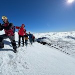 Trekking inverno Etna Sud neve