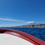 Tour barca vista Etna dal mare