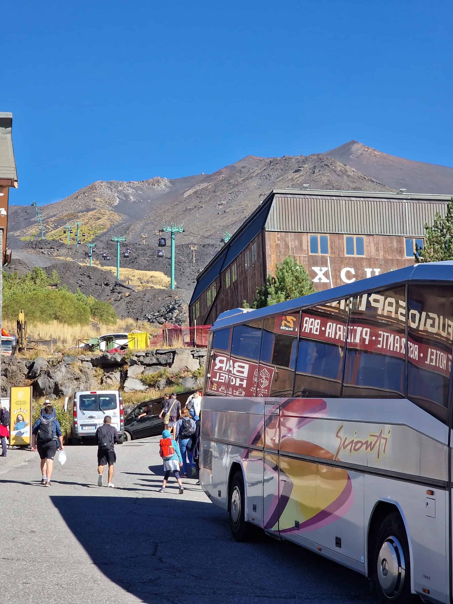 Crater Express Etna Rifugio Sapienza Catania Etna Cable Car