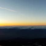 Panorama Etna tramonto 3300m
